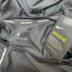 Nike Black Running Men’s Dri-Fit Miler Flash Short Sleeve Tee Shirt Size XL NWT
