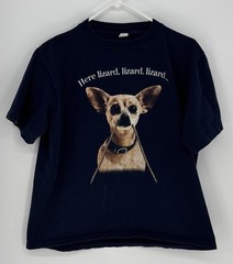 Vtg 90’s Taco Bell Chihuahua Here Lizard Lizard T Shirt USA XL Single Stitch