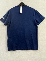 Flint & Tinder Shirt Mens Medium Blue Tenable Casual Outdoor Indigo 100% Cotton