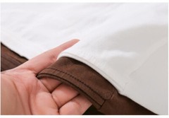 Mens Long Sleeve Henry Shirts Soild Color Heavy Cotton Retro Casual T-Shirts