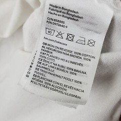The Discovery Channel X H&M Shirt Mens Extra Large White Crew Neck Short Sleeve