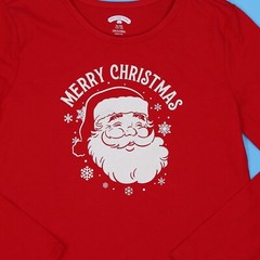 HOLIDAY TIME CHRISTMAS Long Sleeve Pullover Girl’s Size XL/XG(14-16). Red.