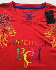 Men’s Bucheli T Shirt,Soft Cotton,Stretch,Italian Style L XL…..B2.B