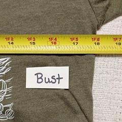 NWT Vapor Apparel Military Green Desert Night Tri Blend Crew T-shirt Men Sz Sm