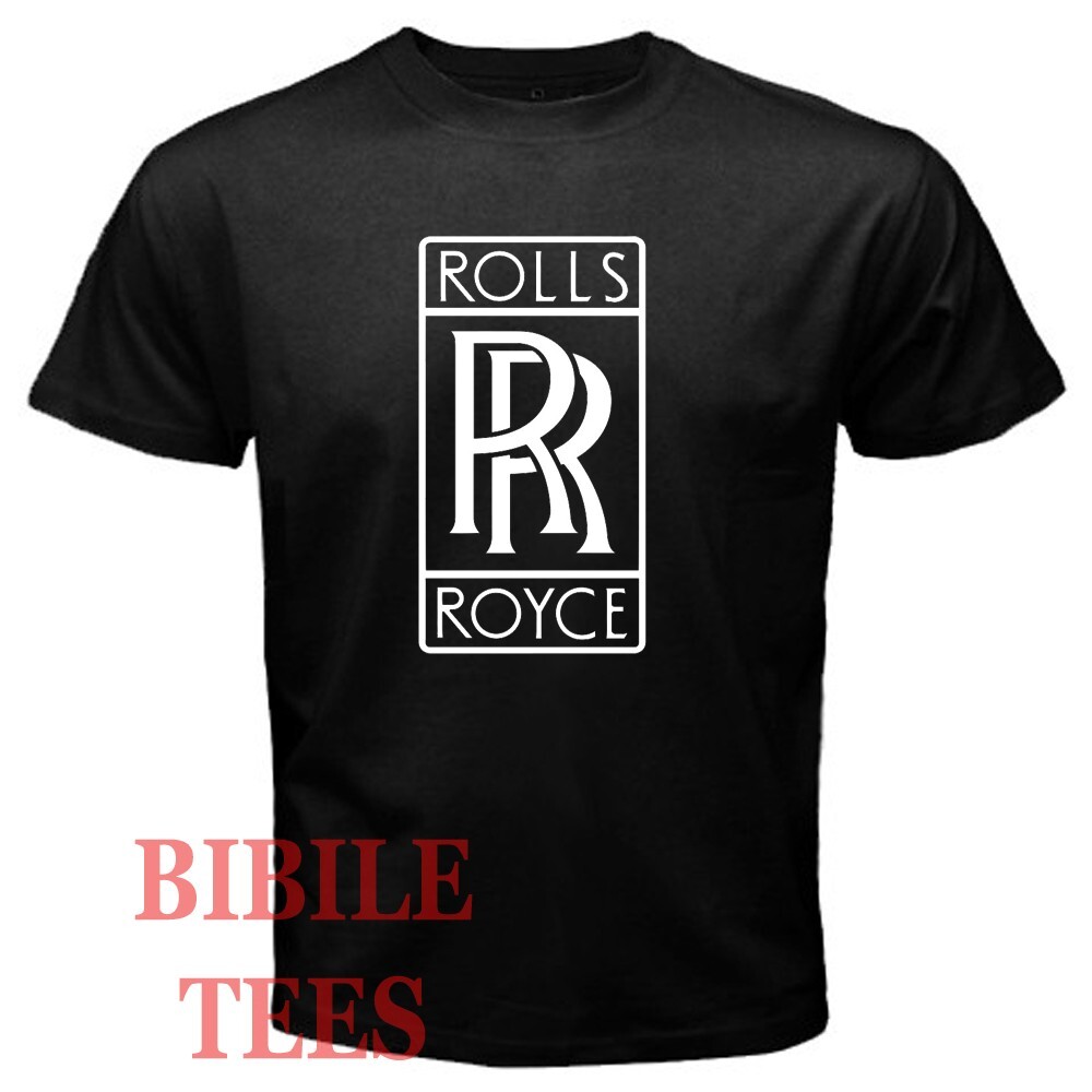 Rolls Royce Black Size S to 5XL