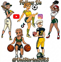 Uni Stories T-Shirt Pinup Touchdown Torri Gray Men Sz L NWOT