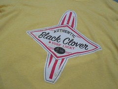Authentic Black Clover Surf Lucky T-Shirt – Men’s Sze Large
