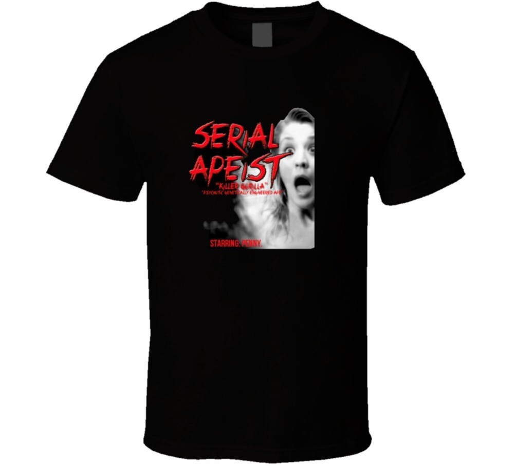 Big Bang Theory Penny Serial Apeist Comedy Tv Movie T Shirt
