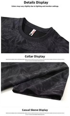 Men’s Loose Fit Short Sleeve T-Shirt Breathable Ice Silk Summer Casual Tee