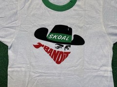Vintage 80s Screen Stars Skoal Bandit Ringer T Shirt Tee 1980s Mens Size L NWOT