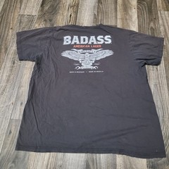 Kid Rock God Bless Saturday Bad Ass American Lager Tee Size 2XL