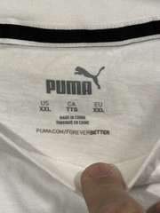 Puma BMW M Motorsport MMS Statement Men’s T Shirt Logo Car Euro White Sz 2XL