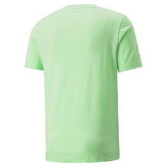 Puma Mens BMW Motorsport ESSENTIAL LOGO TEE Paradise Green, Small