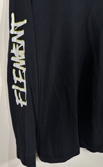 FOS x ELEMENT Sprites Series Tshirt Mens Large Long Sleeve Black Skateboarding