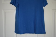 Alternative tear away label Size M Royal Blue Outsider tee Short Sleeve Shirt