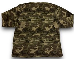 John Deere Camo Long Sleeve Shirt General Purpose Tractors Hunting VTG Mens XL