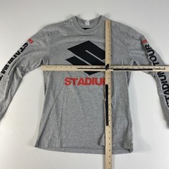 Team Justin Bieber Stadium World Tour 2017 Merch Long Sleeve T-Shirt Size XS