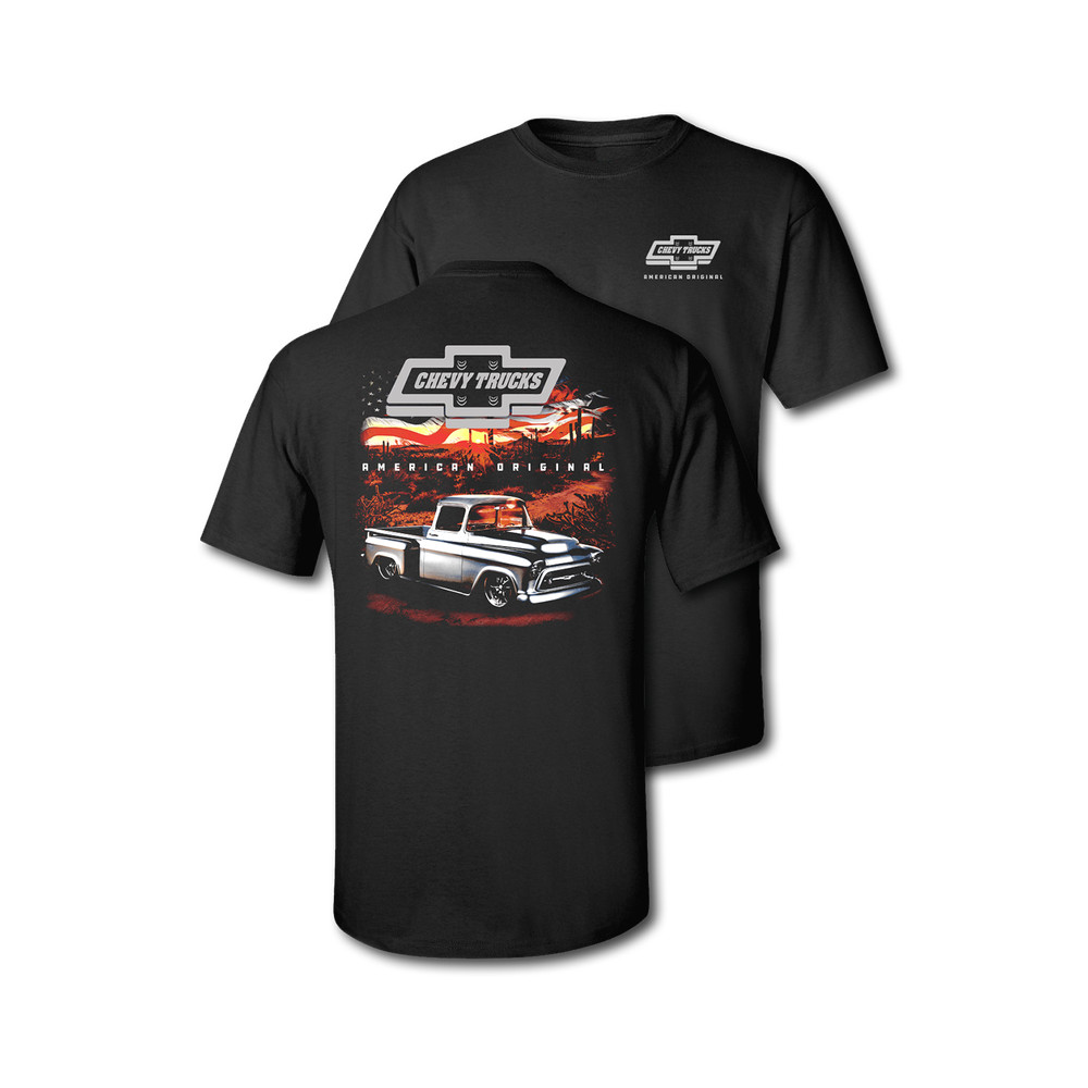 Chevrolet Desert Sunset Vintage Truck Graphic Shirt Off Road Fan Tee