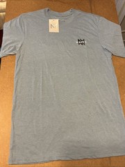 NEW WITH TAGS! MAVEN SUPER SOFT SAILER S T Shirt Tee Blue Mens Medium Comfy!