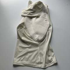 5.11 Tactical Padded Double Holster Shirt Men’s Medium White Compression Pockets