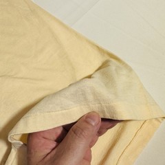 Vintage Hanes 50/50, Graphic, USA, Single Stitch, Tan/Peach, Female, XL