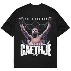Justin Gaethje Graphic Shirt, The Highlight UFC Shirt, MMA Graphic Tee