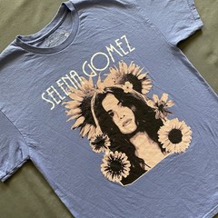 2020s Selena Gomez T Shirt Mens Medium Light Purple July Moon Official Merch