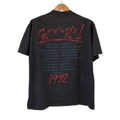 GUNS N ROSES 1992 World Tour VTG 90s Rock Band Single Stitch XL T-Shirt REPRINT