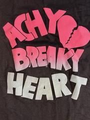 Vintage 90s Achy Breaky Heart T Shirt L Screen Stars Best USA Single Stitch
