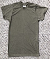 Official US Army T Shirt Mens X-Small, Blank Olive Drab Green by Unicor