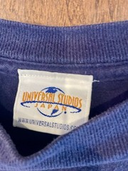Universal Studios Japan Grand Opening 2001 Woody Woodpecker Men’s S Blue Tee