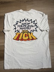 Delta The Tick 90s Double-Sided Graphic Tee single stitch