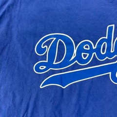 Los Angeles LA Dodgers Shirt Mens Size XL Blue Tee Baseball