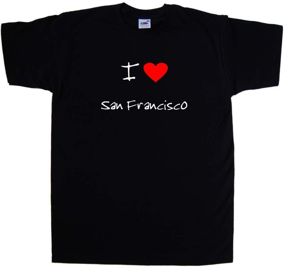 I Love Heart San Francisco T-Shirt