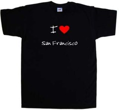 I Love Heart San Francisco T-Shirt