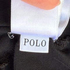 Polo Ralph Lauren Mens 2XLT Black Crewneck T-Shirt Red Pony Logo Short Sleeve