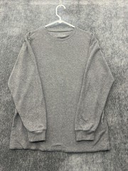 Galaxy by Harvic Thermal Shirt Mens XL Gray Soft Waffle Knit Shrinking Resistant