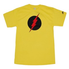 Graphitti Designs Reverse Flash Symbol Logo Adult T-Shirt