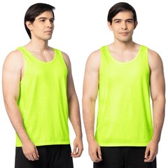 Men’s Eversoft Cotton Sleeveless T Shirts, Breathable & Moisture Wicking with…