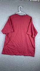 Dockers Shirt Mens Large Red Pocket Tee 100% Cotton Logo Crewneck Casual