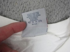 Vintage Pluma Shirt Adult Medium White Y2K Blank Casual Mens Heavyweight USA
