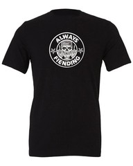 FIEND BMX ALWAYS FIENDING T-SHIRT BLACK ODYSSEY CULT FIT GARRETT REYNOLDS