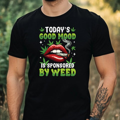 Mens Cannabis Theme Cotton T-Shirt Size XS to 5XL