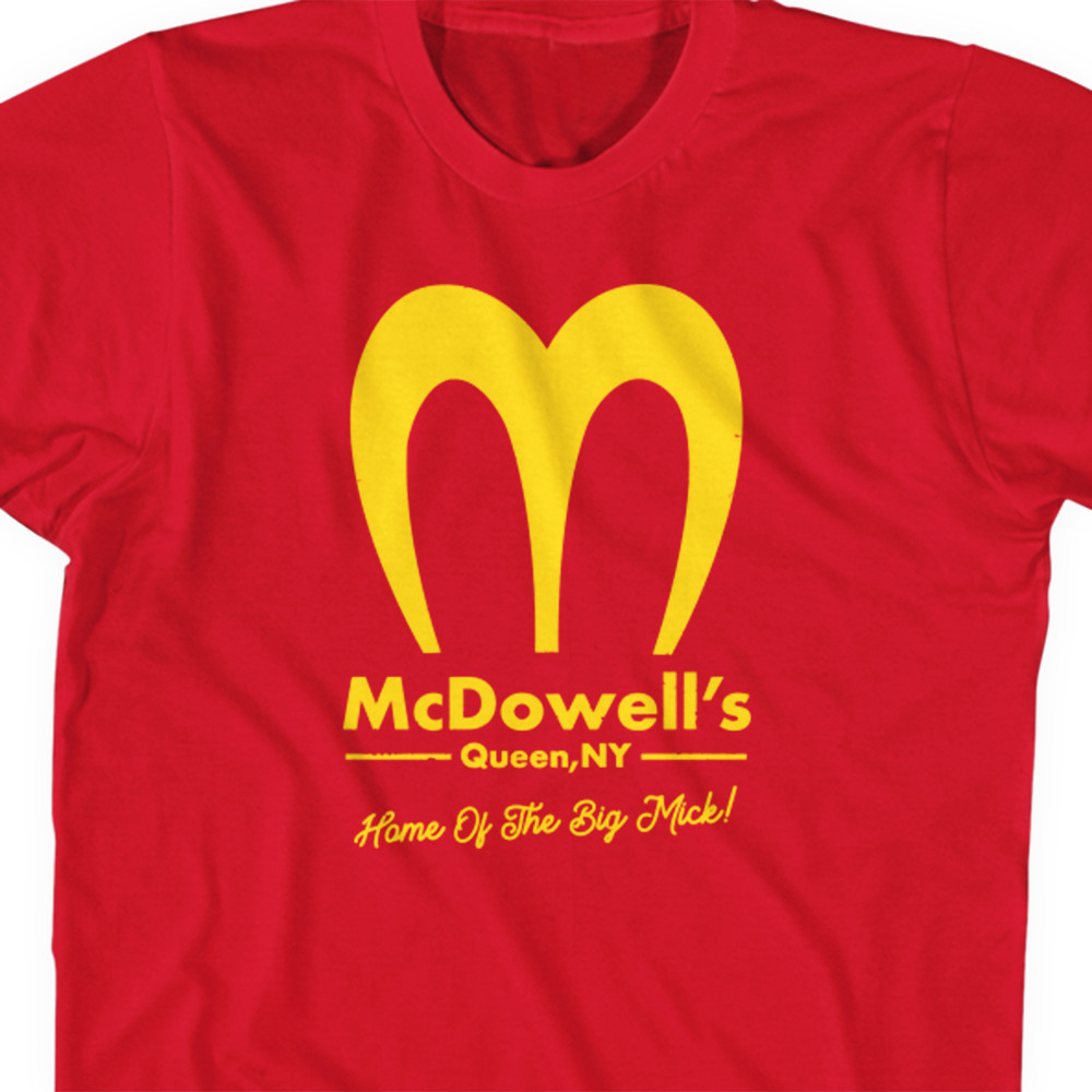 Funny Movie Shirt McDowells Coming to America Cult Classic Tshirt Fast Food Tee
