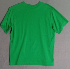 Helmut Lang Men’s Green Crewneck Logo Cotton Short Sleeve T-Shirt Sz MEDIUM