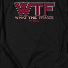 BSG Wtf Licensed Adult Unisex T-Shirt Regular Fit Tee SM-3X