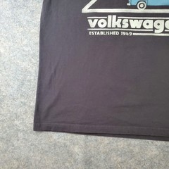 Volkswagen Shirt Mens Extra Large Gray Crew Neck Short Sleeve Graphic Stretch