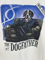 Vintage Big Dogs Dogfather T Shirt XL Single Stitch 90s Graphic Parody USA
