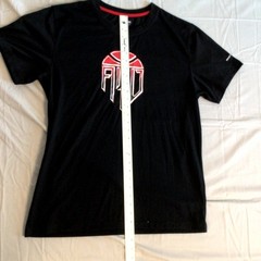 And1 Men’s T-Shirt Large Black Red Graphic Streetwear Stop Sweating Me Pullover
