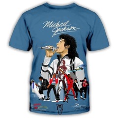 Mens Retro Music Graphic T Shirt Casual Streetwear Summer Short Sleeve Tee